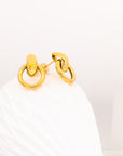 Norah Oval Knot Studs