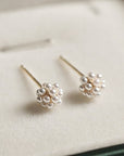 Elegant Glamour Pearl Studs