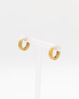 Lavish Charm Gold Bold Hoop Earrings - Fashion Jewelry  | Chic Chic Bon