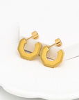 Brilliant Bliss Gold Earrings For Sale - Fashion Jewelry  | Chic Chic Bon