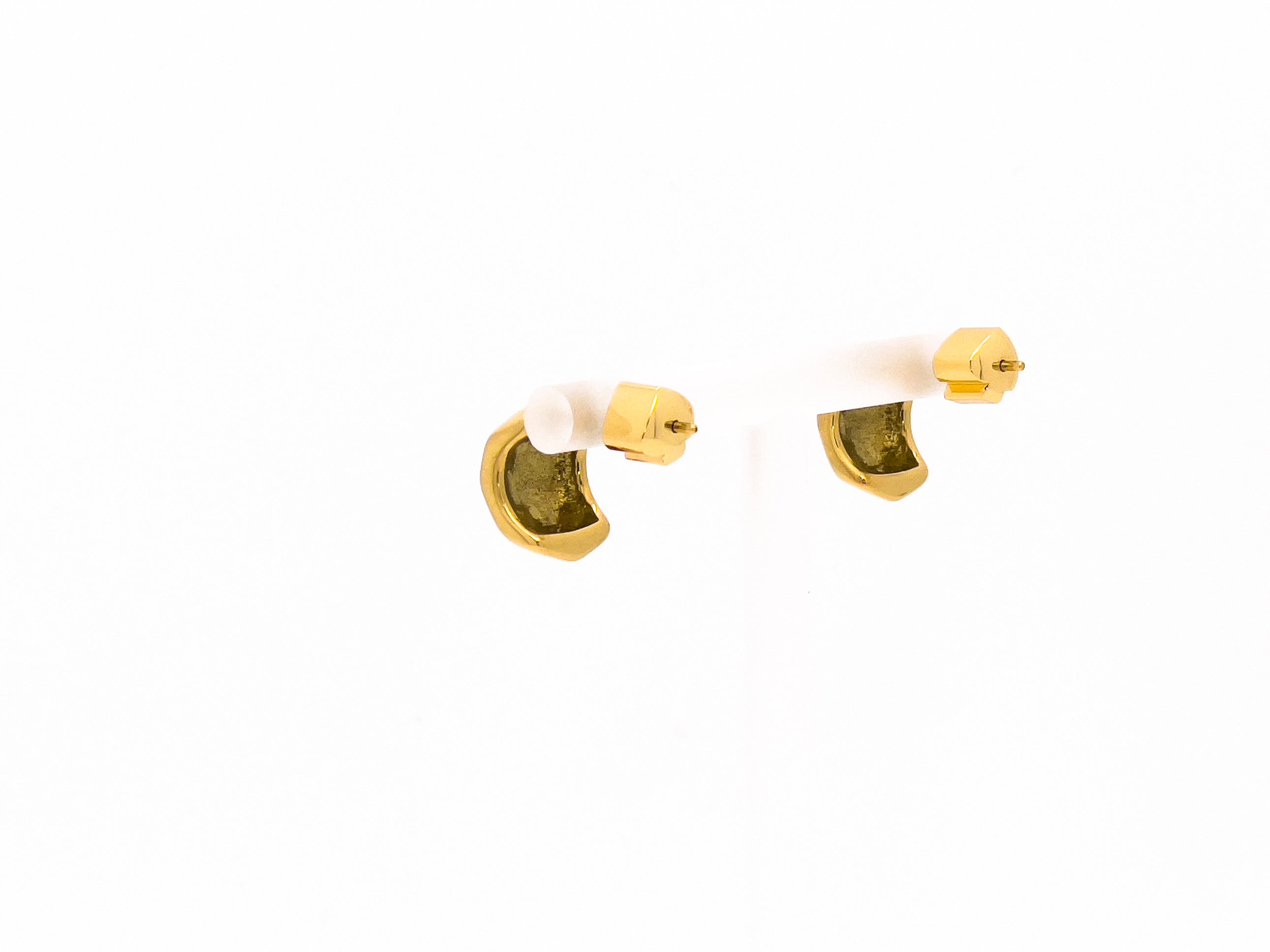 Peace Oath Gold Stud Earrings - Fashion Jewelry  | Chic Chic Bon