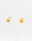 Peace Oath Gold Stud Earrings - Fashion Jewelry  | Chic Chic Bon