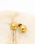 Peace Oath Gold Stud Earrings - Fashion Jewelry  | Chic Chic Bon