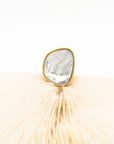 Oki Chunky Irregular Shell Gold Ring - Everyday Jewelry | Chic Chic Bon