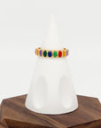 Chakra Vivid Enamel Band Gold Ring - Fashion Jewelry | Chic Chic Bon