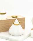 Modern Bamboo Joint Ring - Fashion Jewelry | chic chic bon