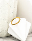 Vintage Gold Hollow Layered Ring - Everyday Jewelry | Chic Chic Bon