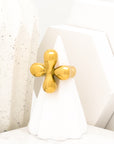 Good Gold Clover Statement Ring - Everyday Jewelry | chic chic bon