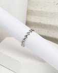 Minty Garland Silver Adjustable Ring - Everyday Jewelry | chic chic bon