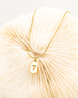 Lucky 7 Gold Necklace -Everyday Jewelry | Chic Chic Bon