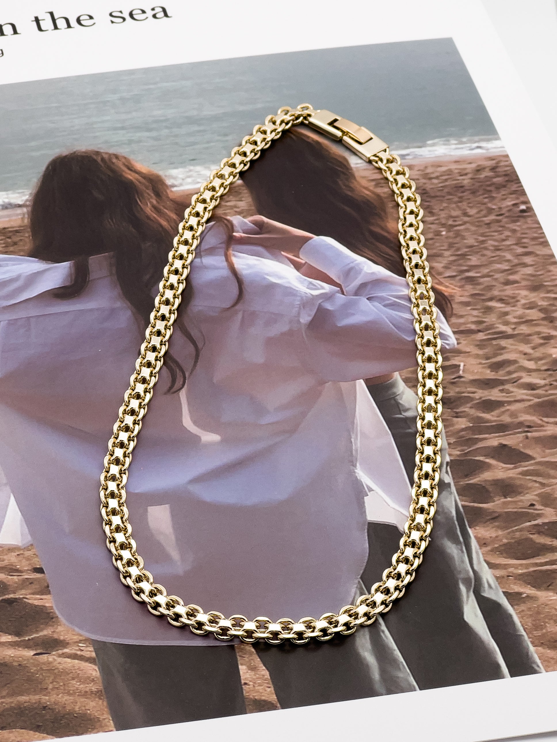 Parker Gold Chain Necklace - Fashion Jewelry | Chic Chic Bon