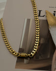Cuban Attitude Gold Chain Necklace - Jewelry Shop | Chic Chic Bon