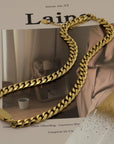 Cuban Attitude Gold Chain Necklace - Jewelry Shop | Chic Chic Bon