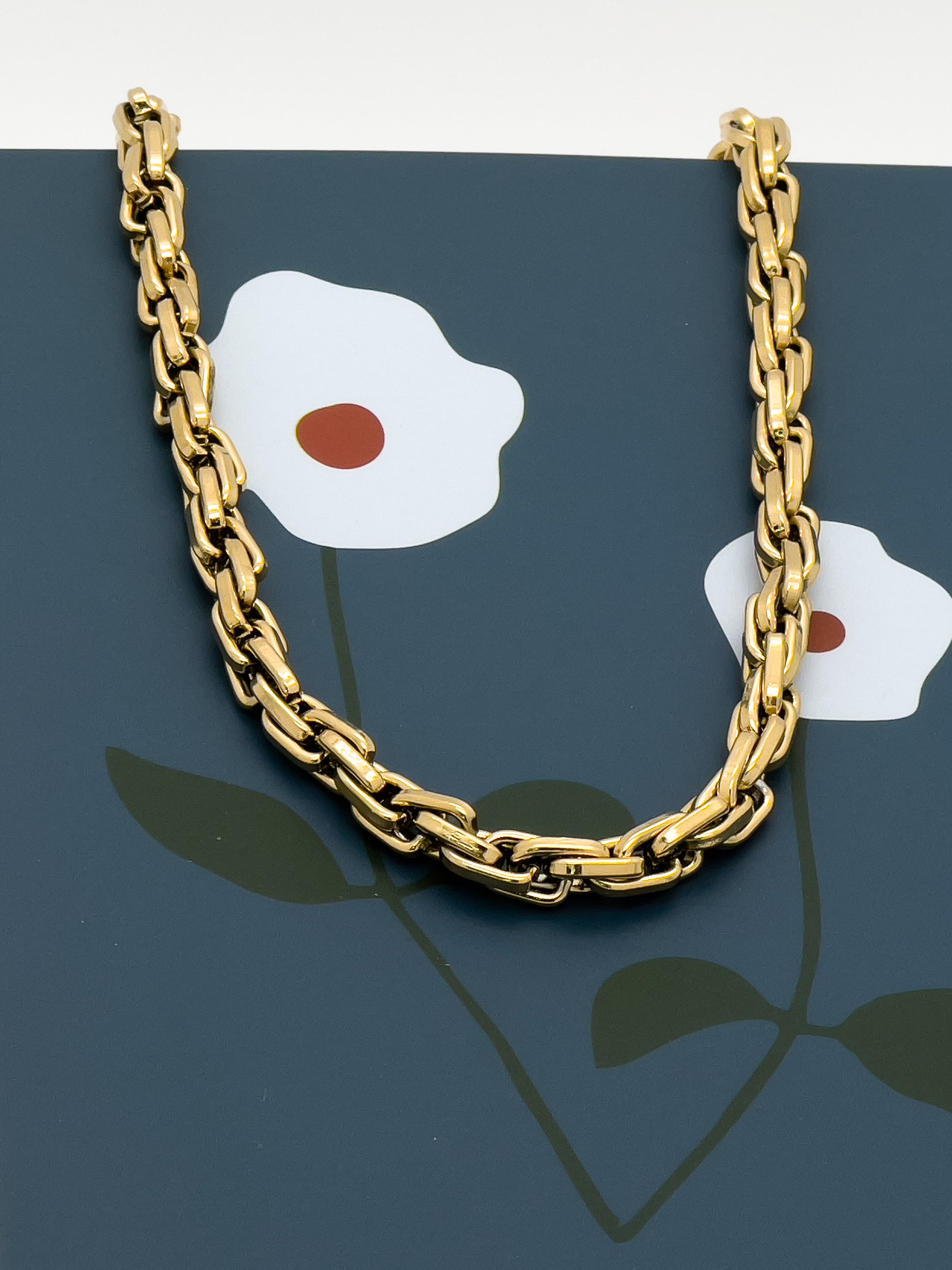 Solid Vibes Gold Chain Necklace - Everyday Fashion Jewelry | Chic Chic Bon