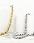 Solid Vibes Chain Necklace Gold and Silver - Everyday Fashion Jewelry | Chic Chic Bon