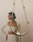 Jasmine Pearl Gem Choker Necklace - Everyday Jewelry | Chic Chic Bon