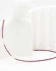 Lavender Pearl Gem Choker Necklace - Everyday Jewelry | Chic Chic Bon