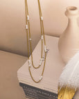 Preston Layered Pearl Pair Set Necklace - Everyday Jewelry | Chic Chic Bon