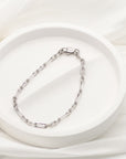 Sophia Silver Mini Chain Bracelet  - Jewelry Shop | Chic Chic Bon