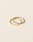 Milani 1mm Very Thin Silver Stackable Ring- Jewelry | chic chic bon