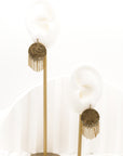 Moonlight Gold Vintage Thread Hook Earrings - Everyday Jewelry  | chic chic bon