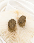 Moonlight Gold Vintage Thread Hook Earrings - Everyday Jewelry  | chic chic bon