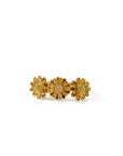 Jennie Gold Flowers Adjustable Ring - Everyday Jewelry | chic chic bon