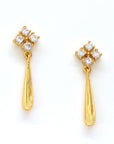 Lois Crystal Tear Drop Tassels